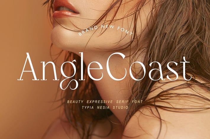 Angle Coast - Elegant Beauty Expressive Serif Font