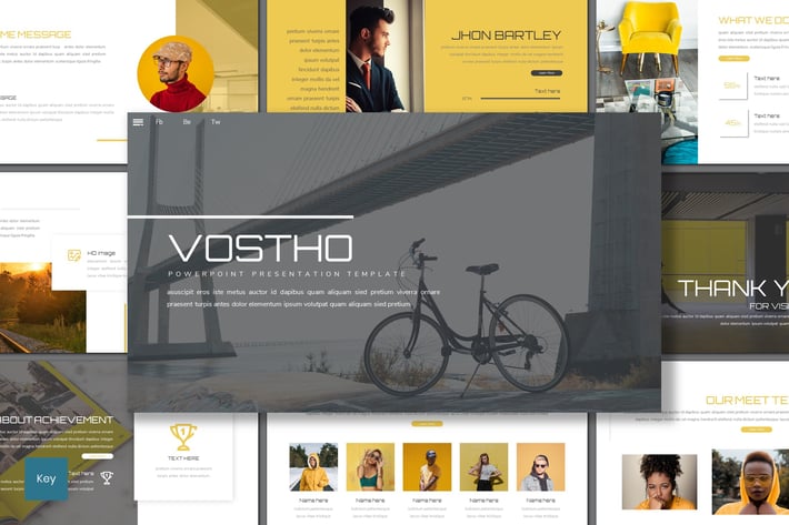 Vostho - Creative Keynote Template