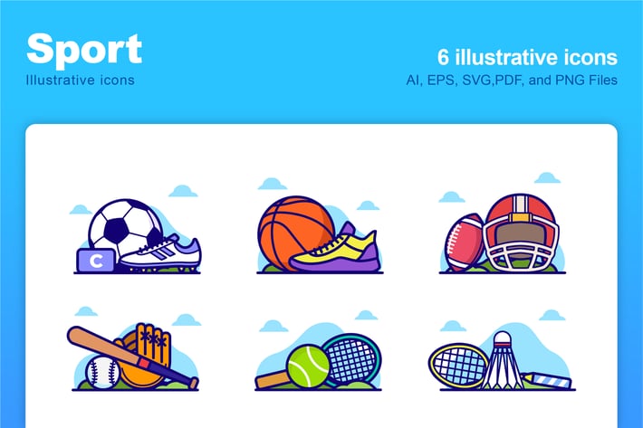Sport Illustrative Icons