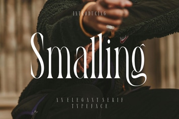 Smalling Elegant Serif Typeface
