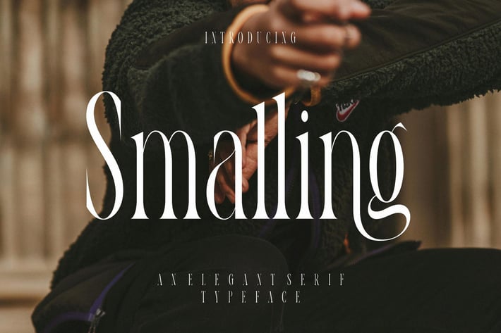 Smalling Elegant Serif Typeface