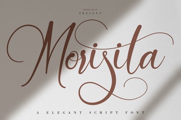 Morisita | Elegant Script Font