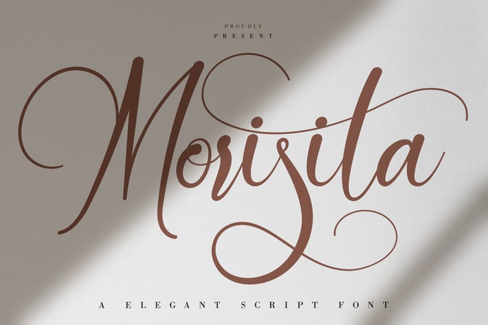 Morisita | Elegant Script Font
