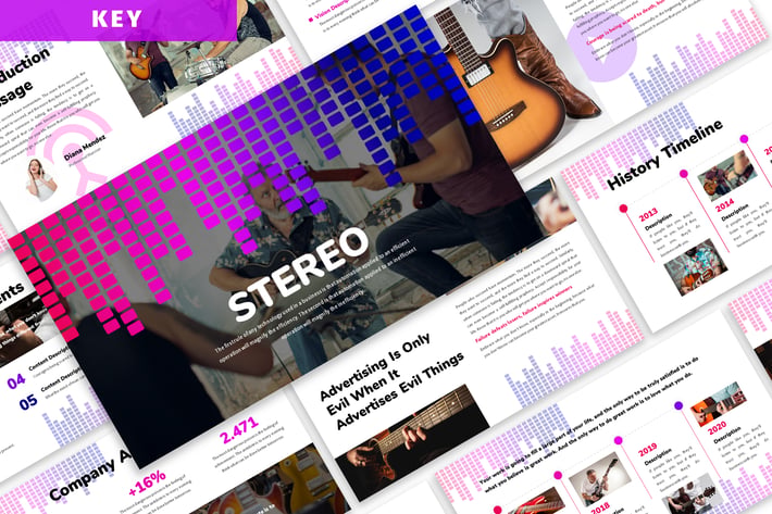 Stereo - Business Keynote Template