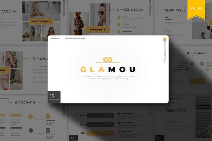 Glamou | Google Slide Template