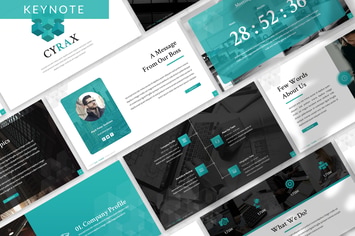 Cyrax - Digital Creative Keynote Template