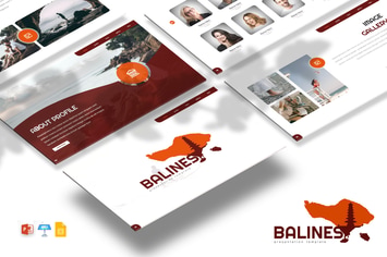 Balines - Travel Template PPTX / GSlides / Key