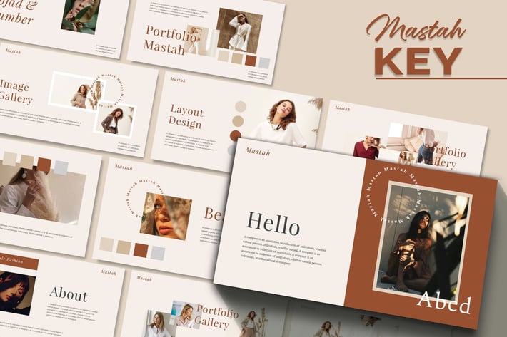 MASTAH - Fashion Keynote Template