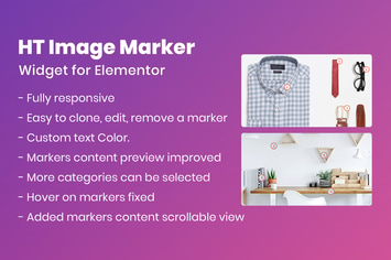 HT Image Marker for Elementor