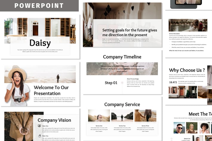 Daisy - Business Powerpoint Template