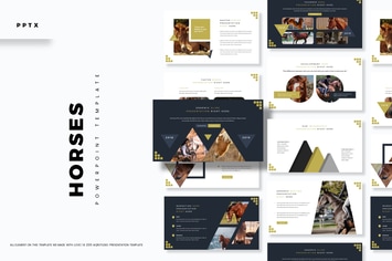 Horses - Powerpoint Template