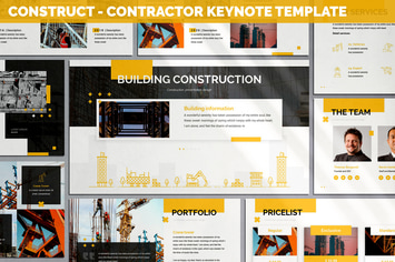 Construct - Contractor Keynote Template