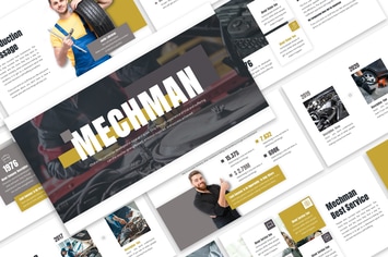 Mechman - Business Template Prensentation