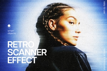 Retro Scanner Photo Effect