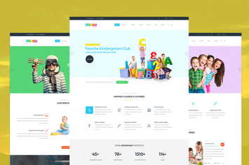 Koudo - Kindergarten PSD template