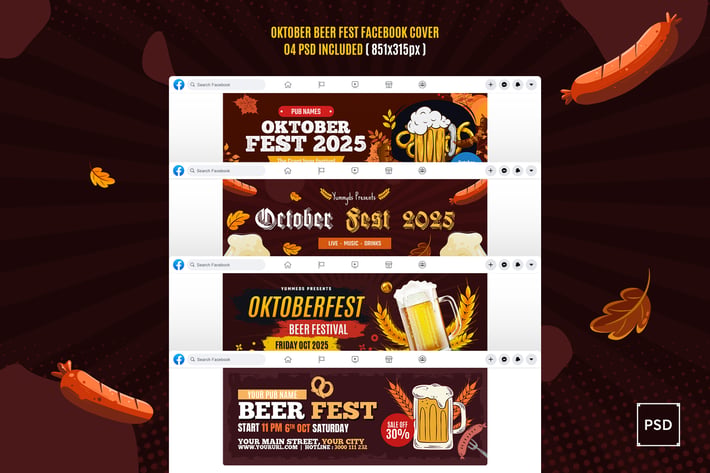 Oktoberfest Facebook Cover