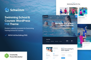 Schwimm – Swimming School & Course WordPress Theme