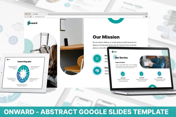 Onward - Abstract Google Slides Template