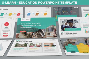 U-Learn - Education Powerpoint Template