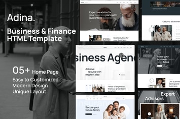 Adina - Business & Finance HTML Template