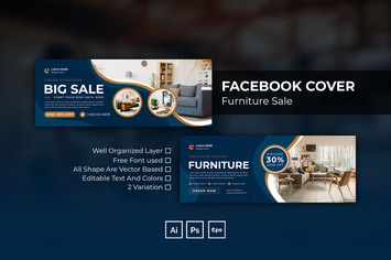 Furniture Sale Facebook Cover