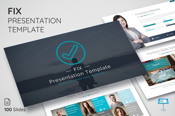 Fix - Keynote Presentation Template