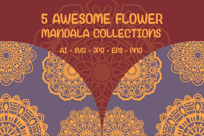 5  Awesome Flower Mandala Collections