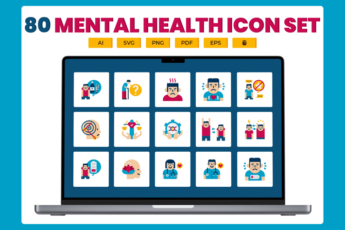 Mental Health Icons