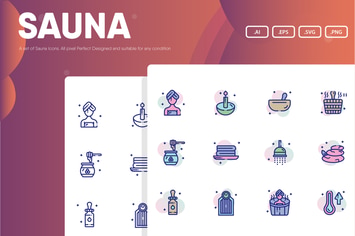 Sauna Icon Pack