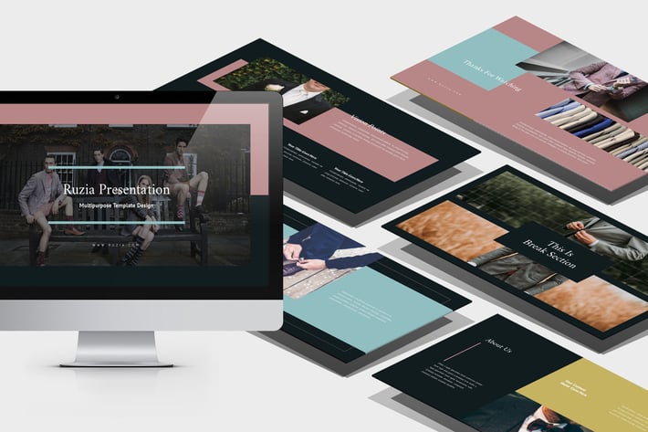 Ruzia : Luxury Fashion Keynote