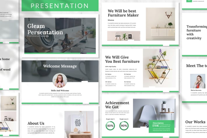 Gleam - Business Prensentation Template