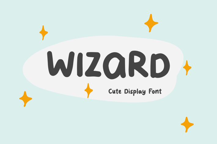 Wizard - Cute Display Font