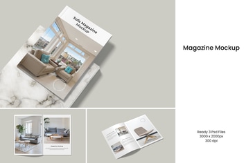 Magazine Mockup V.2