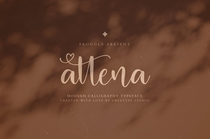 Attena Modern Calligraphy