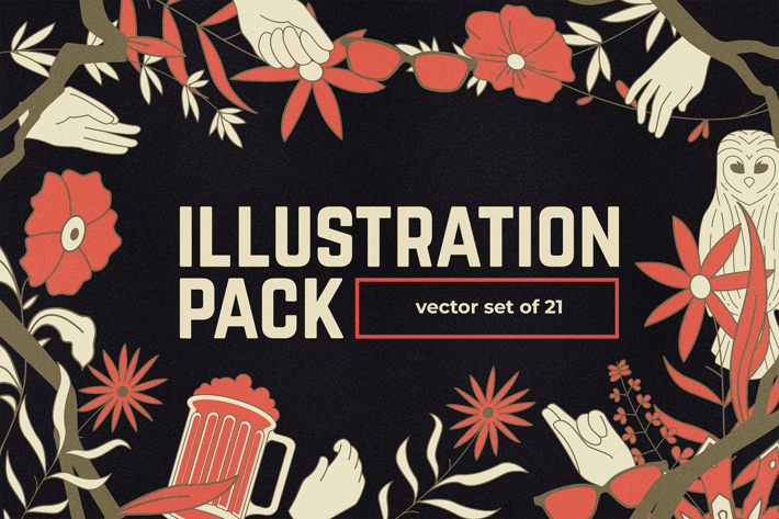 Illustration & Logo Pack V5