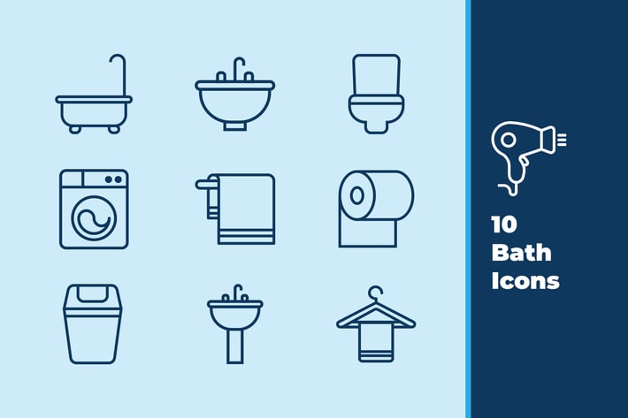 Bathroom Icons