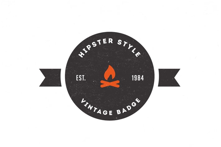 Trendy Vintage Logos & Badges