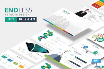 Endless Keynote Template Design