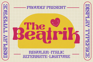 The Beatrik Classy Display Typeface
