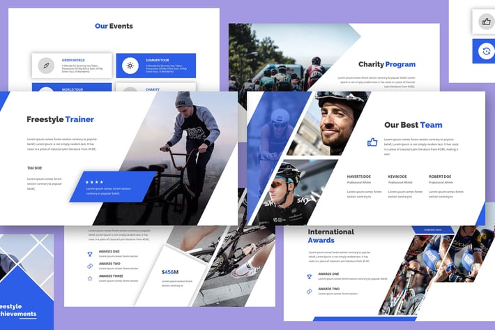 Cyclope - Bicycle Keynote Template