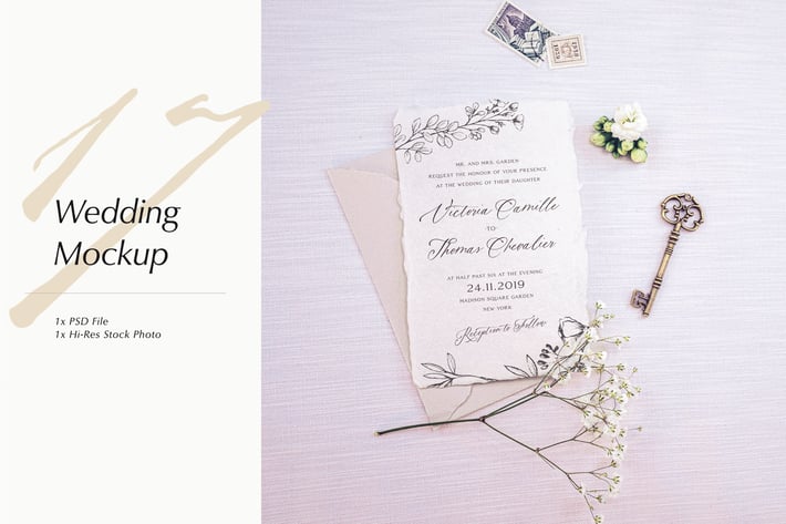 Wedding Photo Mockup 17