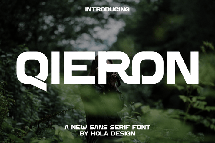 Qieron - Sans Serif Font