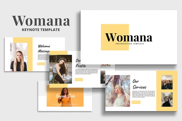 Womana - Keynote Template