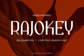 Rajokey - Nature Font
