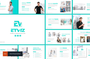 Etviz - Simple Powerpoint Template