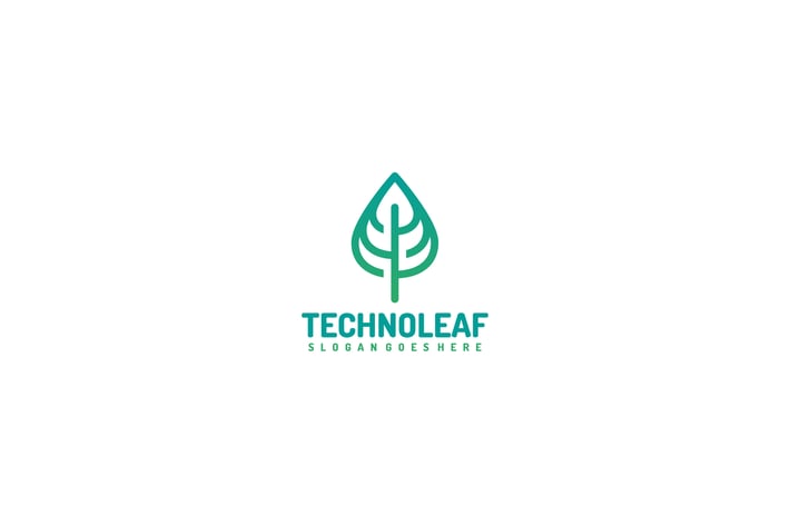 Tech Leaf Logo