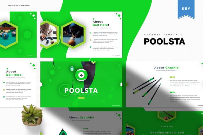 Poolsta | Keynote Template