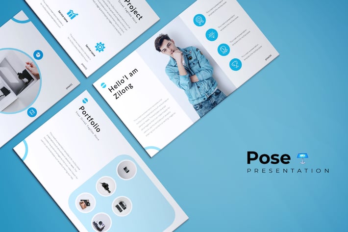 Pose - Keynote Template