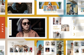 Metropolis Style - Fashion Powerpoint Template
