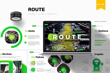 Route | Google Slides Template